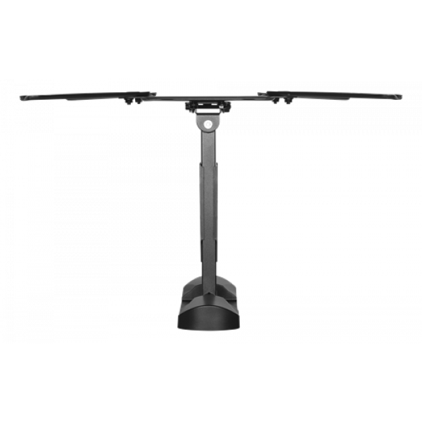 DELTACO Office, full-motion 2-way wall, 23"-55", 35kg, 75x75-400-400 ARM-0256