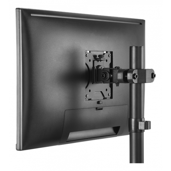 DELTACO Office Pivot pole mount monitor arm ARM-0304