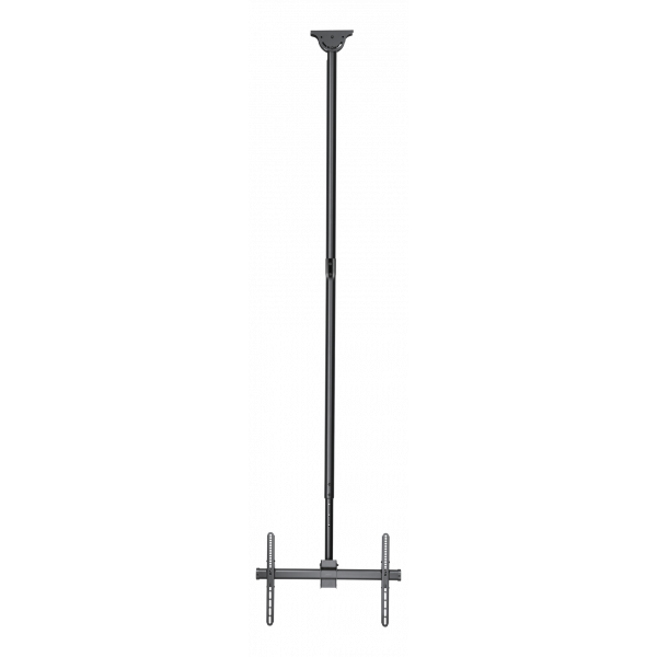 DELTACO Office Telescopic Single TV Ceiling,2500mm-3000mm,50kg,37"-70" ARM-0402