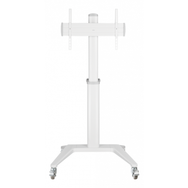 DELTACO Office Display Cart, 37"-70", 70kg, white ARM-0452