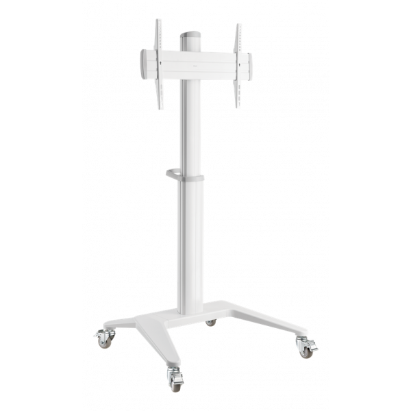 DELTACO Office Display Cart, 37"-70", 70kg, white ARM-0452