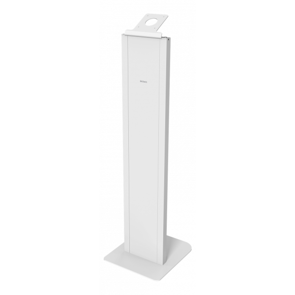 DELTACO Office Floor stand with built-in cabinet VESA 75x75, 100x100 W ARM-0513