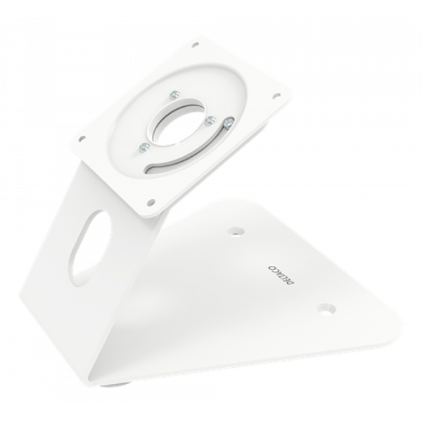 DELTACO Office Table desk stand tilted VESA 75x75, 100x100 White ARM-0515