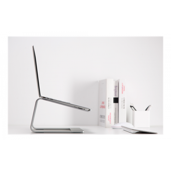 DELTACO Office, High-rise laptop riser, 5kg, aluminum ARM-0531
