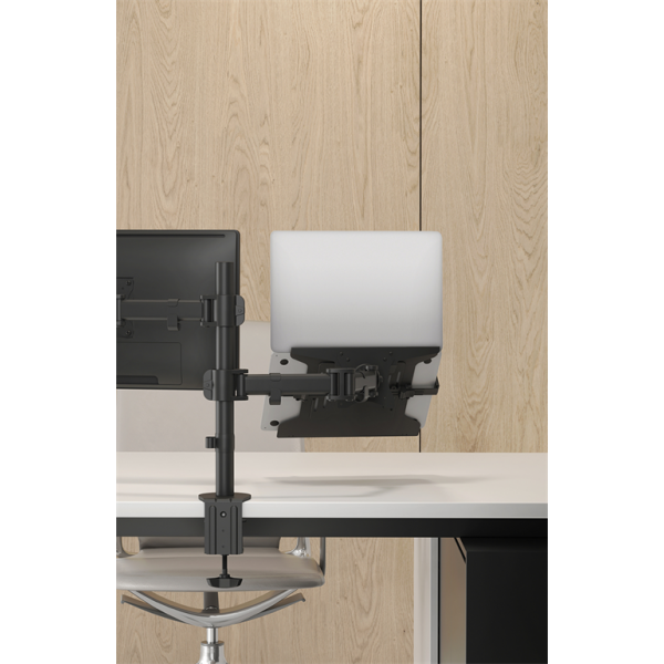 DELTACO Office, Laptop holder, 10"-15.6", 4,5kg, 75x75-100x100 ARM-0540