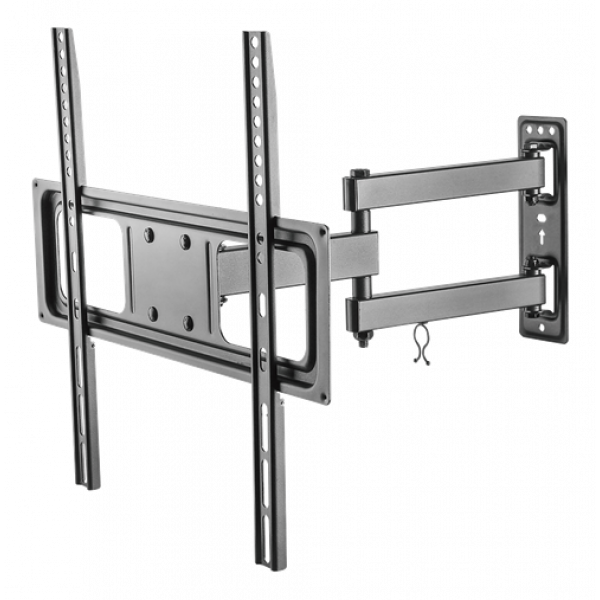DELTACO, full-motion 3-way wall, 32"-55", 35kg, 200x200-400x400 ARM-1200