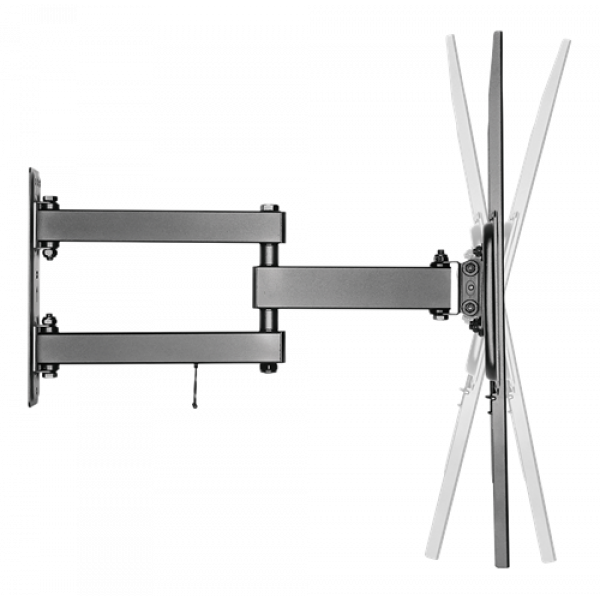DELTACO, full-motion 3-way wall, 37"-70", 35kg, 200x200-600x400 ARM-1201