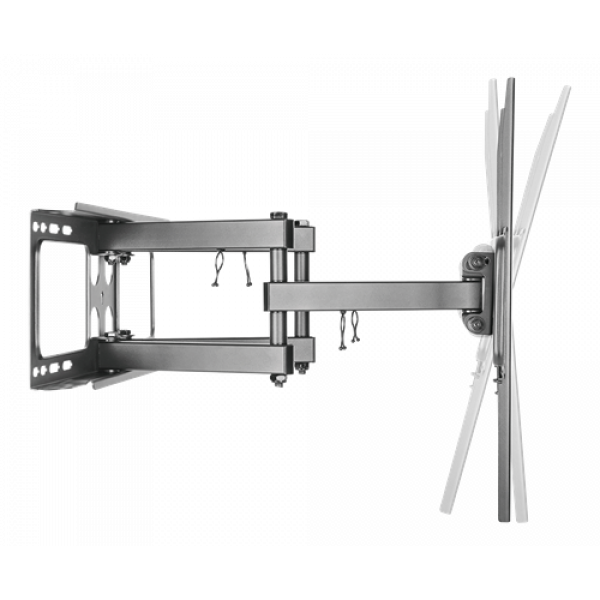 DELTACO, full-motion 3-way wall, 32"-55", 40kg, 200x200-400x400 ARM-1202