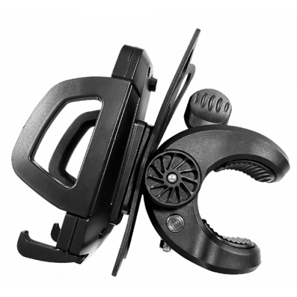DELTACO bicycle holder, rotatable, for mobile phones, black ARM-B100