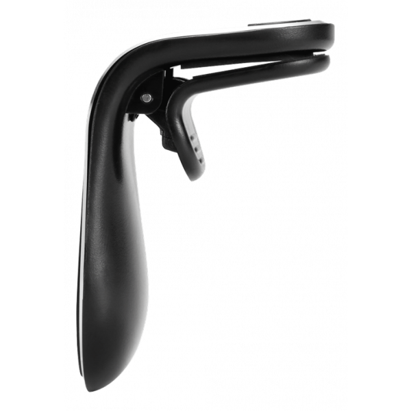 DELTACO magnetic car holder, angled air vent mount, for mobile, black ARM-C104