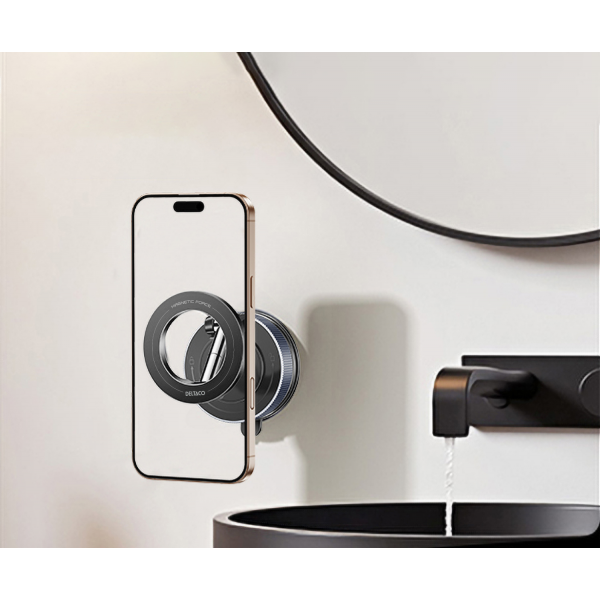 Suction mount with magnet, for mobile phones, black ARM-P101