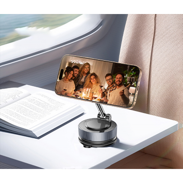 Suction mount with magnet, for mobile phones, black ARM-P101