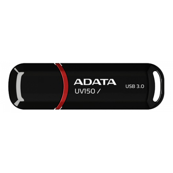 ADATA UV150 USB minne, 32GB, USB 3.0, svart AUV150-32G-RBK