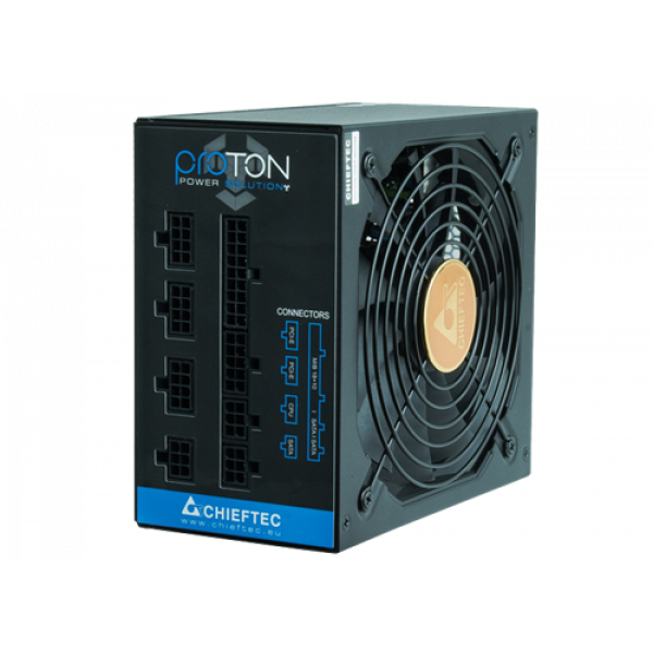 CHIEFTEC PSU-664 Proton-Serien Nätaggregat, 400W, 80+ Bronze, svart BDF-400S