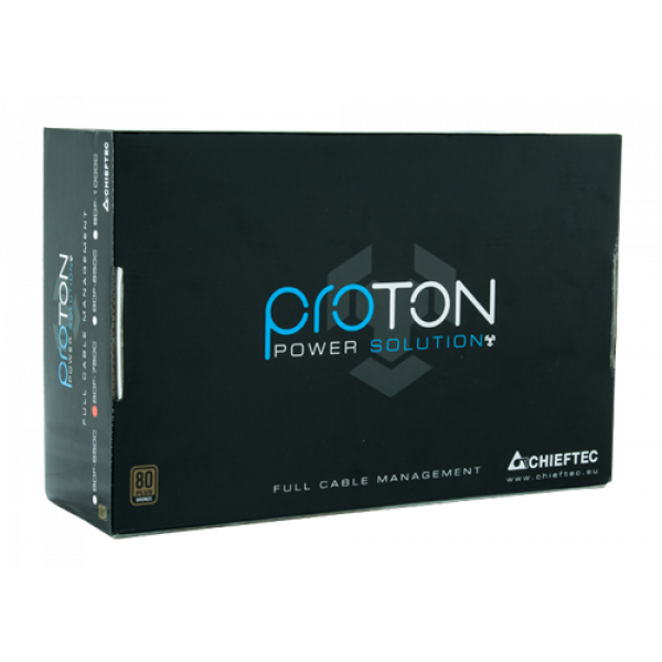 CHIEFTEC PSU-664 Proton-Serien Nätaggregat, 400W, 80+ Bronze, svart BDF-400S