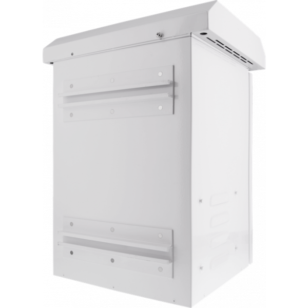 DELTACO låsbart väggskåp 250x240x350mm, IP55, vit CB-2535