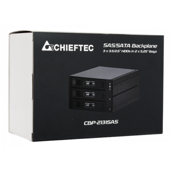 Chieftec Backplane SATA I/II/III and SAS I/II. CBP-2131SAS