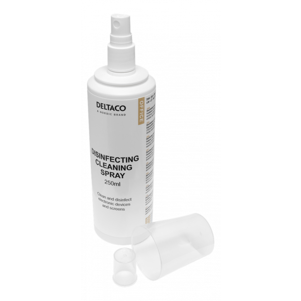 DELTACO Office Disinfecting cleaning spray, 250 ml CK1033