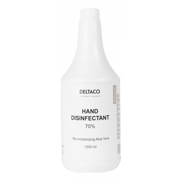 DELTACO Office Hand sanitizer 70%, 1000 ml CK1037