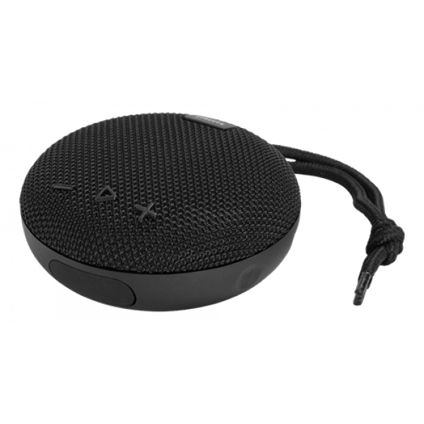 STREETZ waterproof Bluetooth speaker, 1x 5 W, AUX, IPX7, mic, black CM763