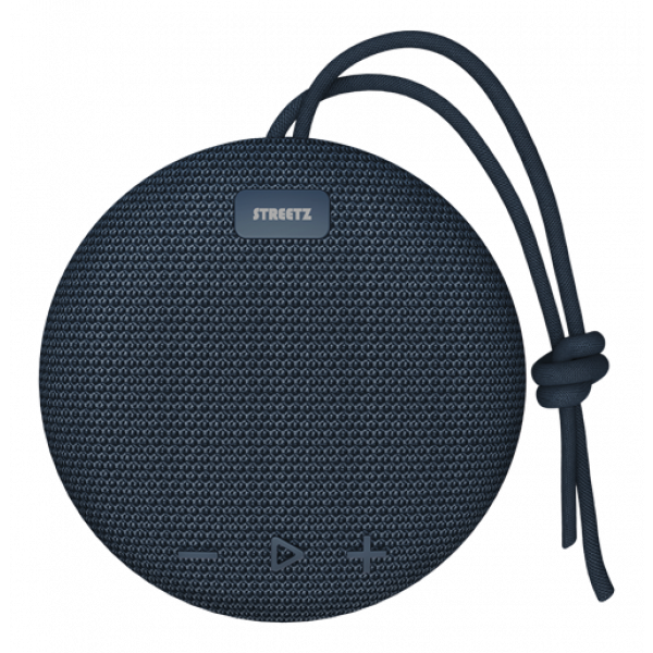 STREETZ waterproof Bluetooth speaker, 1x 5 W, AUX, IPX7, mic, blue CM769