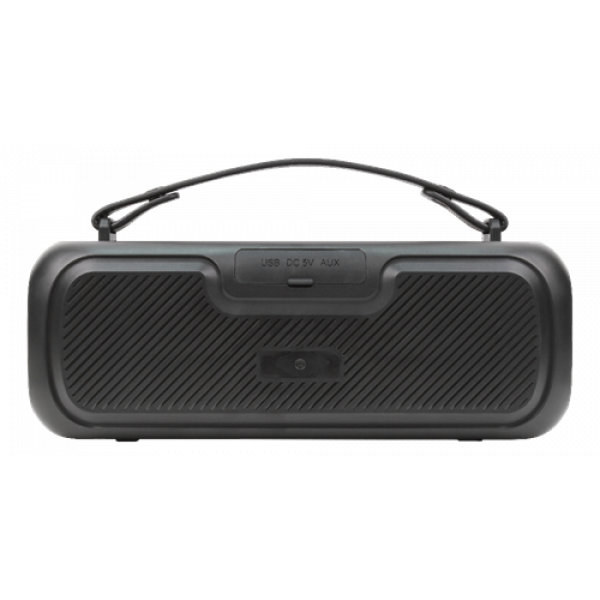 STREETZ BT Boombox 2x 7.5 W, IPX5, AUX, USB flash, LED, black CMB-110