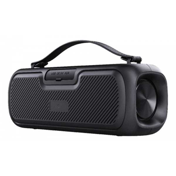 STREETZ BT Boombox 2x 7.5 W, IPX5, AUX, USB flash, LED, black CMB-110