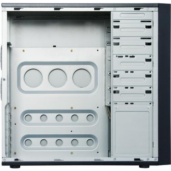 Chieftec Black with Mesh front panel, 2 x USB 3.0 CQ-01B-U3-OP