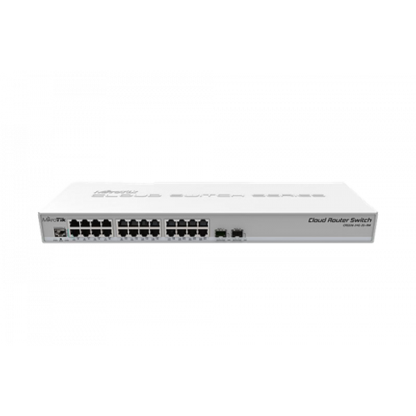 Mikrotik CRS326-24G-2S+RM 24xgiga ports 2xSFP+ rackmount CRS326-24G-2S+RM