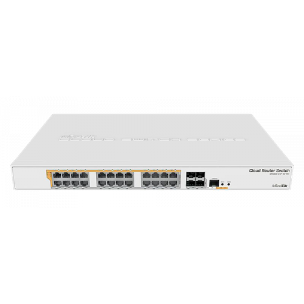 Mikrotik CRS328-24P-4S+RM 24xGE w POE 4xSFP+ 500W rackm CRS328-24P-4S+RM