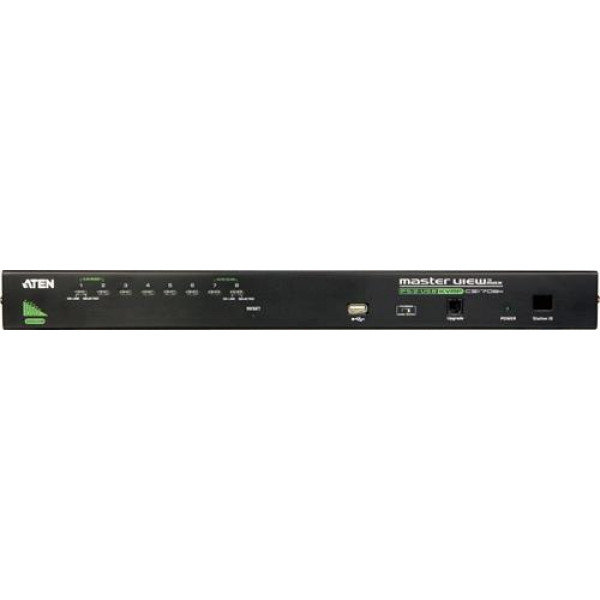 ATEN KVM-switch, 1 konsol styr 8 datorer, OSD, 19", USB CS1708A-AT-G