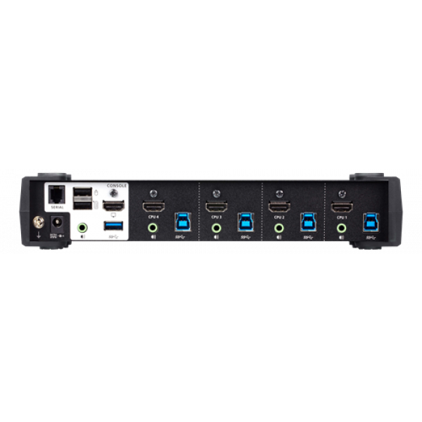 ATEN 4-Port USB 3.0 4K HDMI KVMP™ Switch CS1824-AT-G
