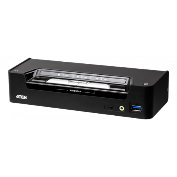 ATEN 3-Port USB-C True 4K DisplayPort Hybrid KVM Switch with USB 3.0 CS1953-AT