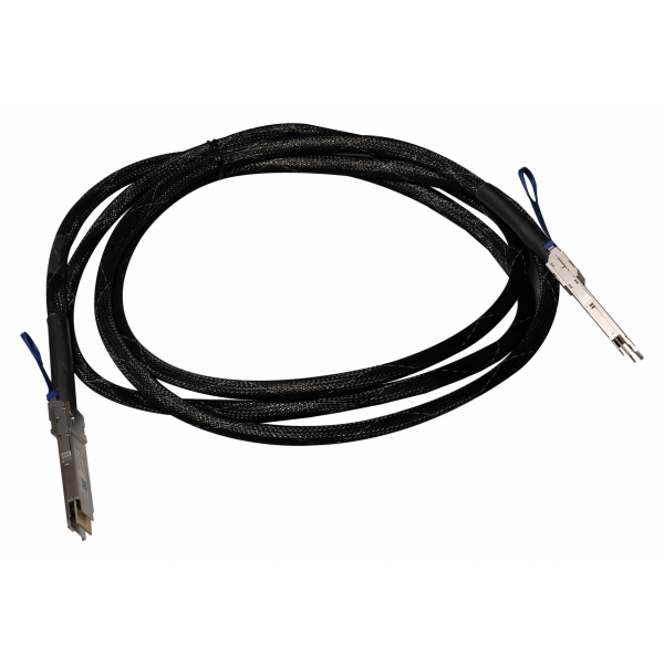 To get the most out of the CRS812 aggregation switch, MikroTik offers affordable, energy-efficient 400G accessories: two direct attach cables for short-range connections and a powerful optical module for longer distances.This is the three meter version of