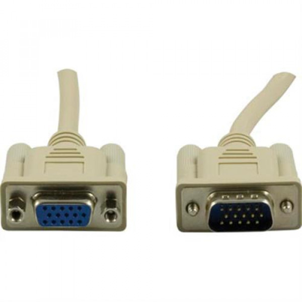 VGA kabel Förlängning HD15 ha-ho 2m.