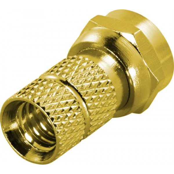 Antennadapter F-kontakt ha - 6.2mm RG59