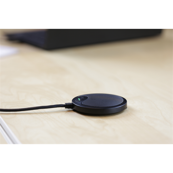 DELTACO Office Tryckzonsmikrofon med USB och 3,5 mm, VoIP/Skype kompat DELC-0002