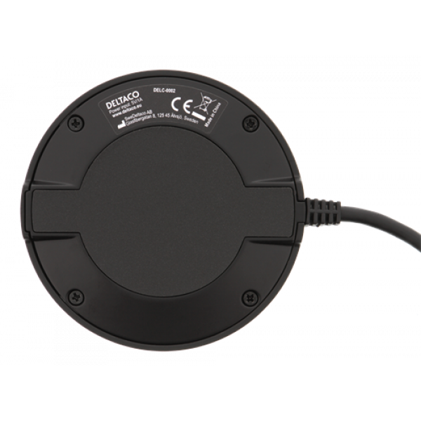 DELTACO Office Tryckzonsmikrofon med USB och 3,5 mm, VoIP/Skype kompat DELC-0002