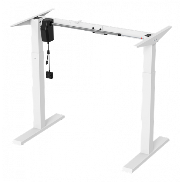 DELTACO Office 2-Stage Single Motor Electric Sit-stand Desk Frame, 840 DELO-0105