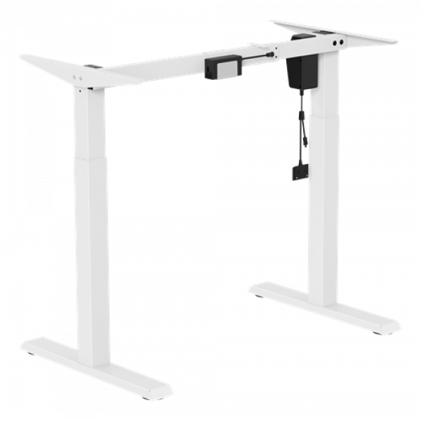DELTACO Office 2-Stage Single Motor Electric Sit-stand Desk Frame, 840 DELO-0105