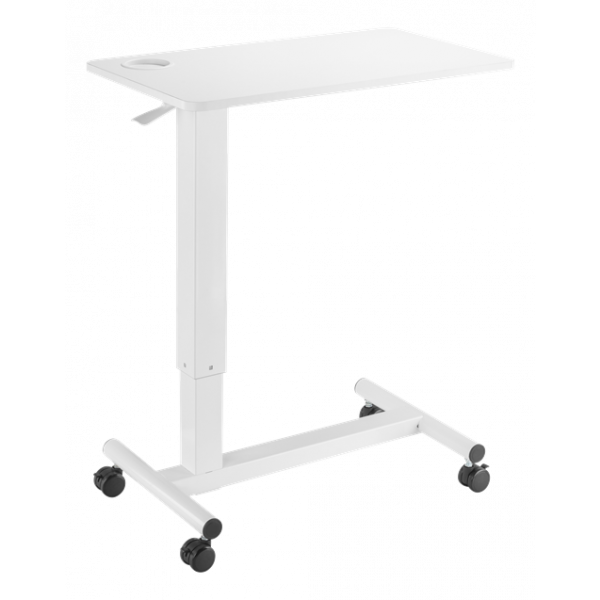 DELTACO Office, Height adjustable side table, gas spring, 7kg, 710x400 DELO-0110