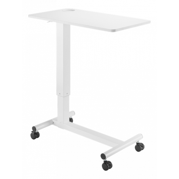 DELTACO Office, Height adjustable side table, gas spring, 7kg, 710x400 DELO-0110