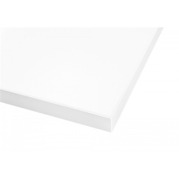 DELTACO Office, Desk board, White laminate, 1500x750x25mm DELO-0121