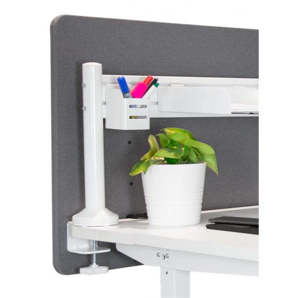 DELTACO Office, Slatwall Desk Mounting Pole DELO-0152