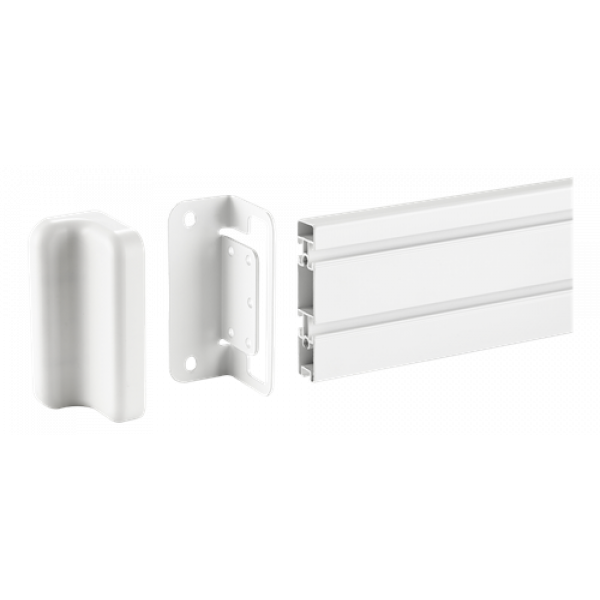 DELTACO Office, Slatwall Wall Mounting Plate DELO-0153