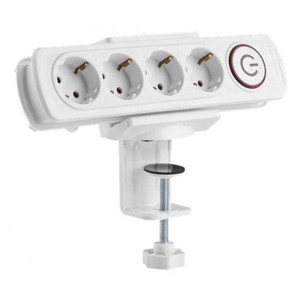 DELTACO Office, Clamp-On Power Strip Holder DELO-0201