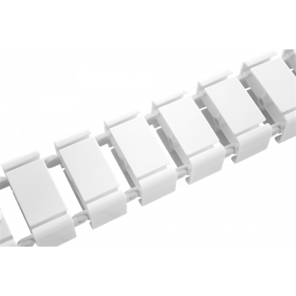 DELTACO Office, Spine Cable Organizer & Hider, White DELO-0204