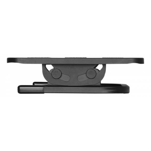 DELTACO Office, Ergonomic Tiltable Steel Foot Rest DELO-0300