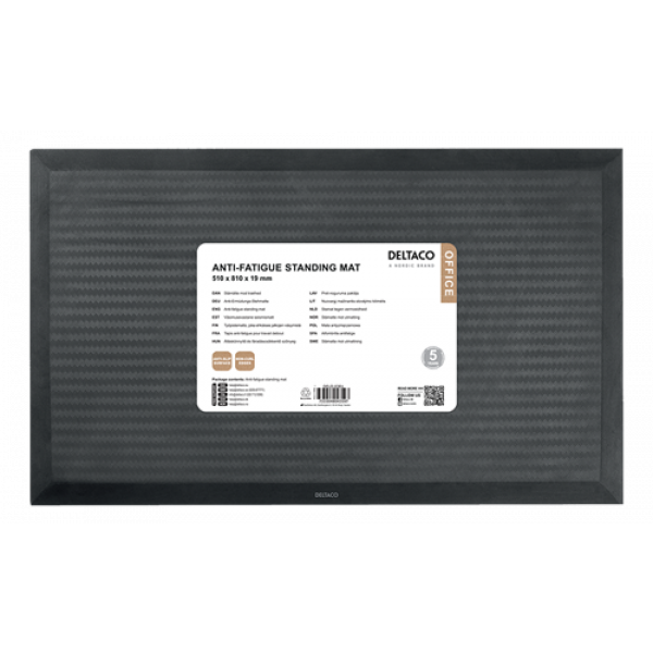 DELTACO Office, Economical Anti-Fatigue Standing Mat DELO-0301
