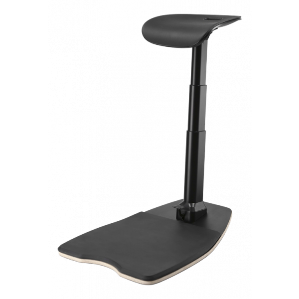 DELTACO Office, Ergonomic Leaning Chair with Anti-Fatigue Mat DELO-0302